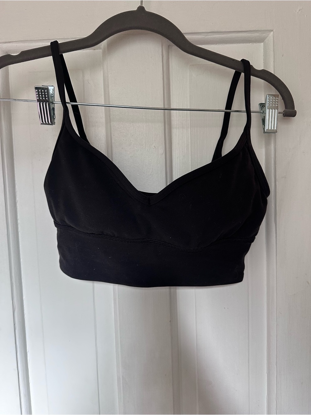 Black Sports Bra, never worn